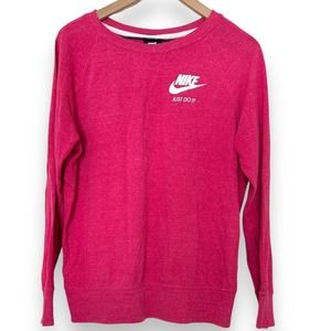 NIKE Dame Women’s Pullover Organic Cotton Pink L